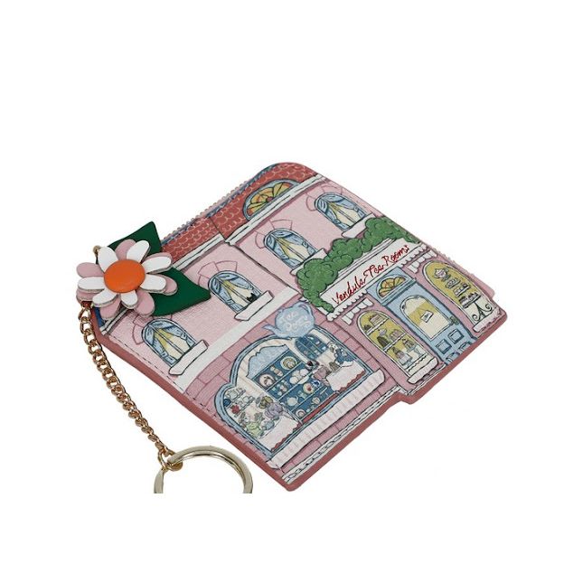 Vendula Heritage Victorian tea rooms Shaped Coin Purse