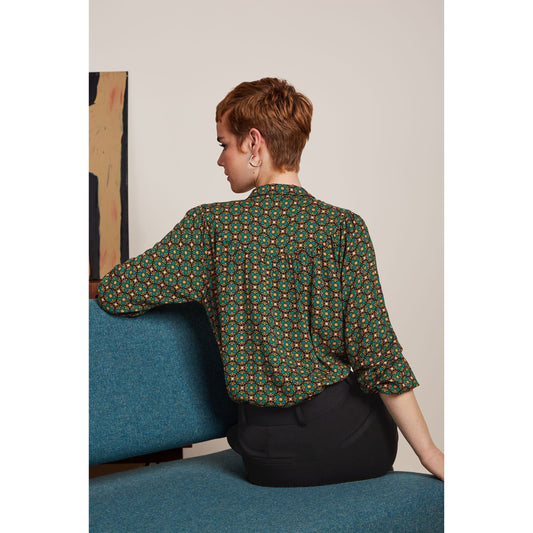 King Louie Edith Blouse valley