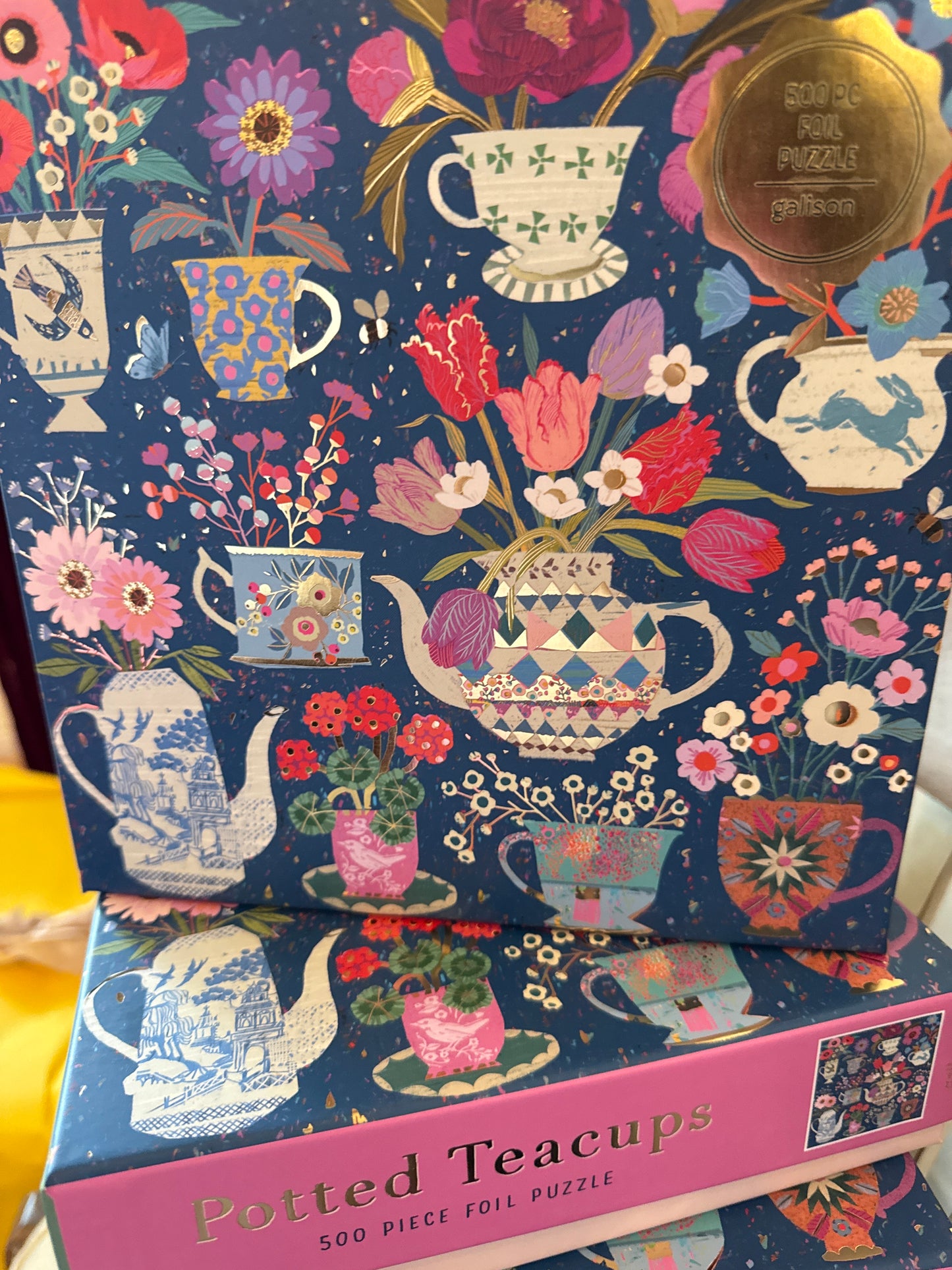 Potted Teacups 500pc Puzzle
