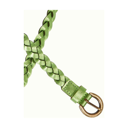 King Louie Braided Belt Fluro Green