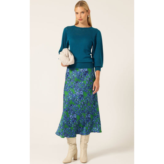Sacha Drake Ivy Vine Bias Skirt