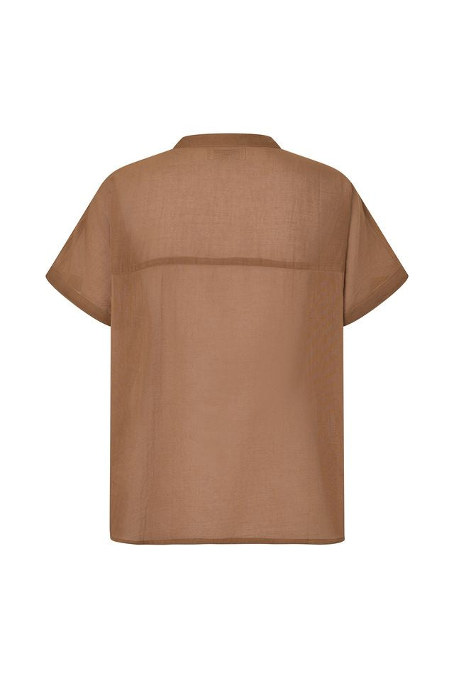 Lolly's Laundry Mya Shirt Camel