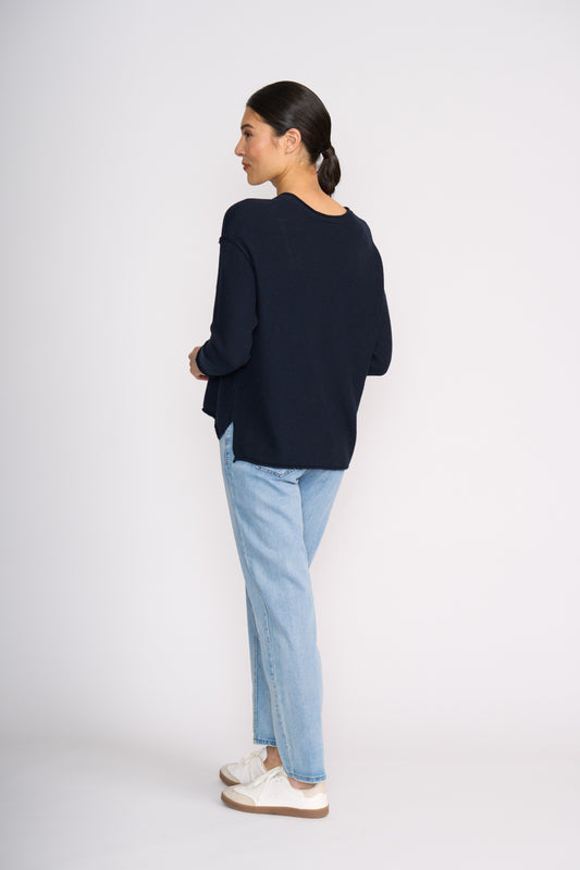 Foil Brunch Club Sweater Eclipse