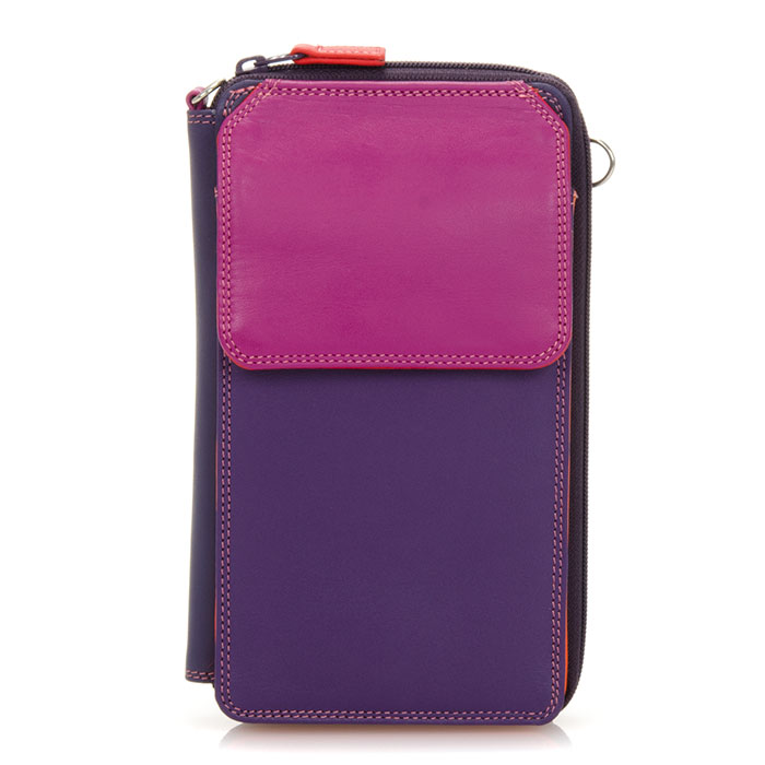 My Walit XLarge Phone Mega Purse w Detach Shoulder Strap - Pace/black