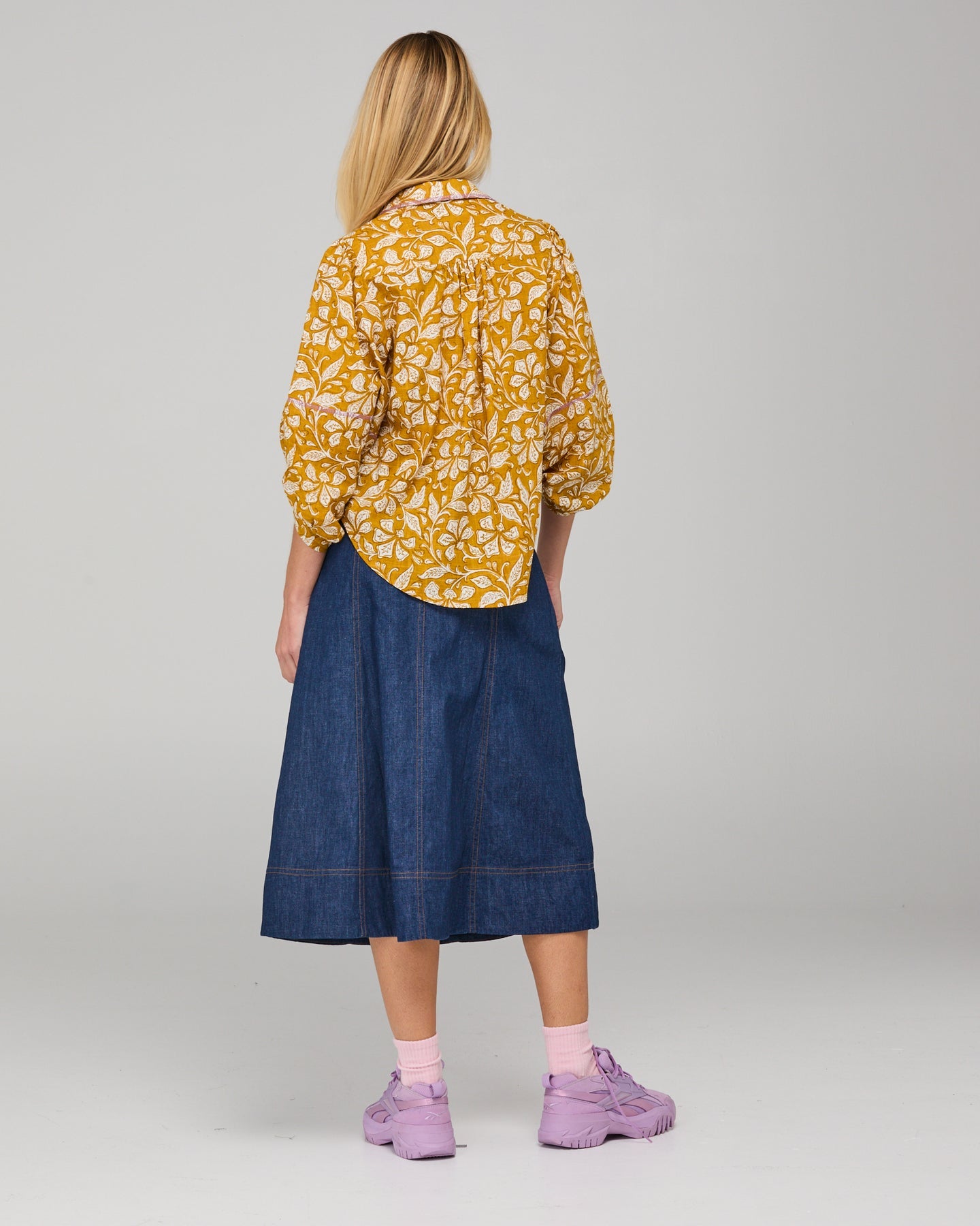 Boom Shankar Pari Shirt Izumi Mustard