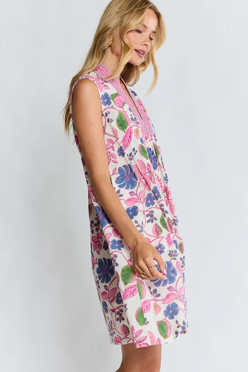 Lula Life Marias Sleeveless Dress Multi