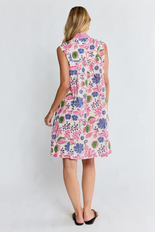 Lula Life Marias Sleeveless Dress Multi