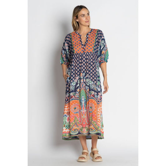 Lula Life Sarai Midi Navy