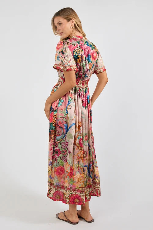 Lula Soul Jardine Midi Print
