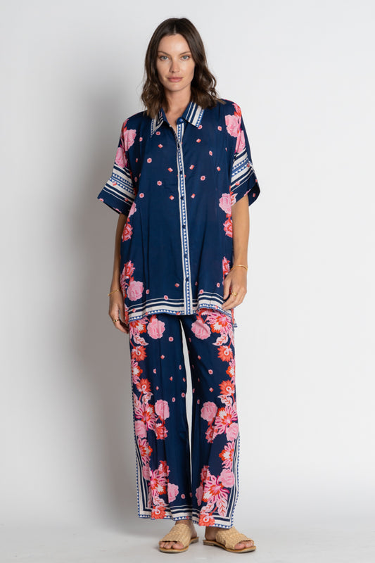Lula Soul Ladera Pant Navy