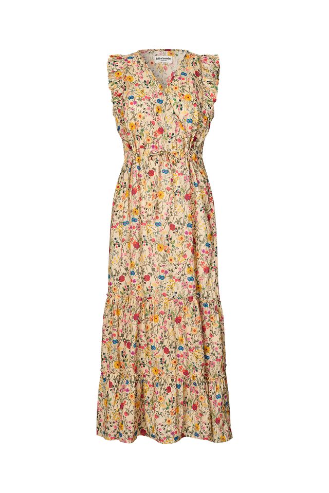 Lolly's Laundry Samo Midi Dress Flower Print