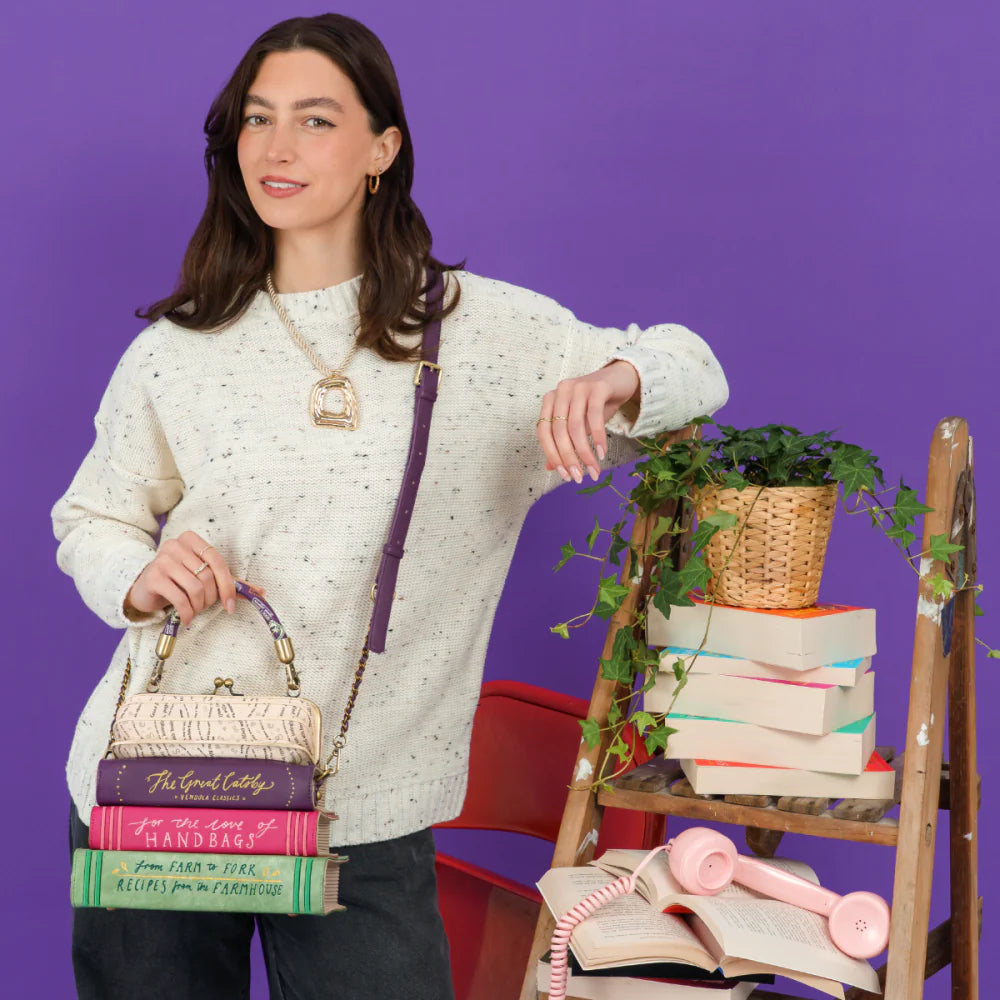 Vendula London Travelling Library Bookshop Turn The Page Bag
