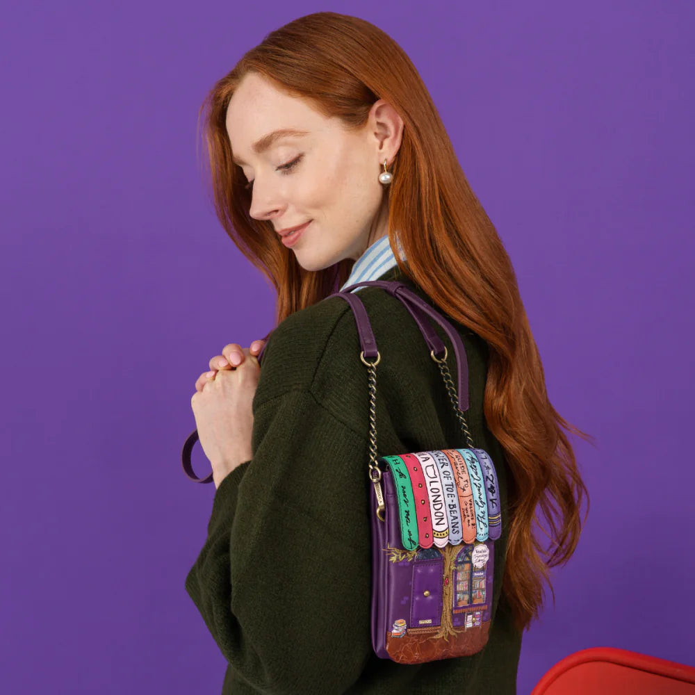 Vendula London Travelling Library Bookshop Phone Pouch