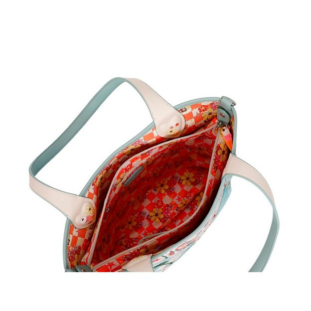 Vendula sands reversible tote and pouch