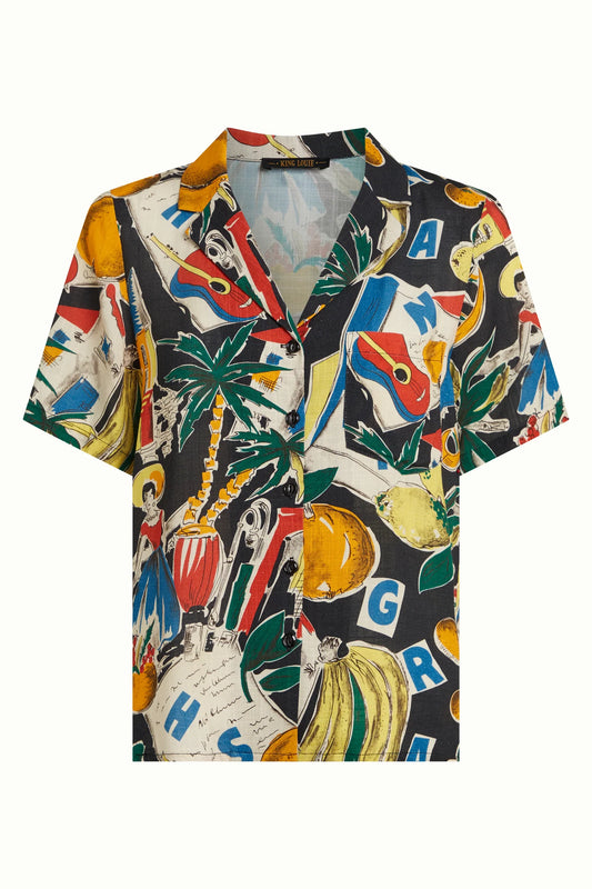 King Louie Bella Blouse Tropez