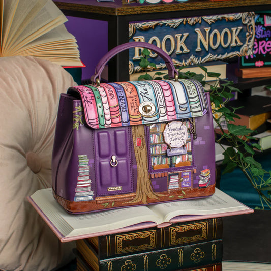 Vendula London Travelling Library Bookshop Mini Grace Bag