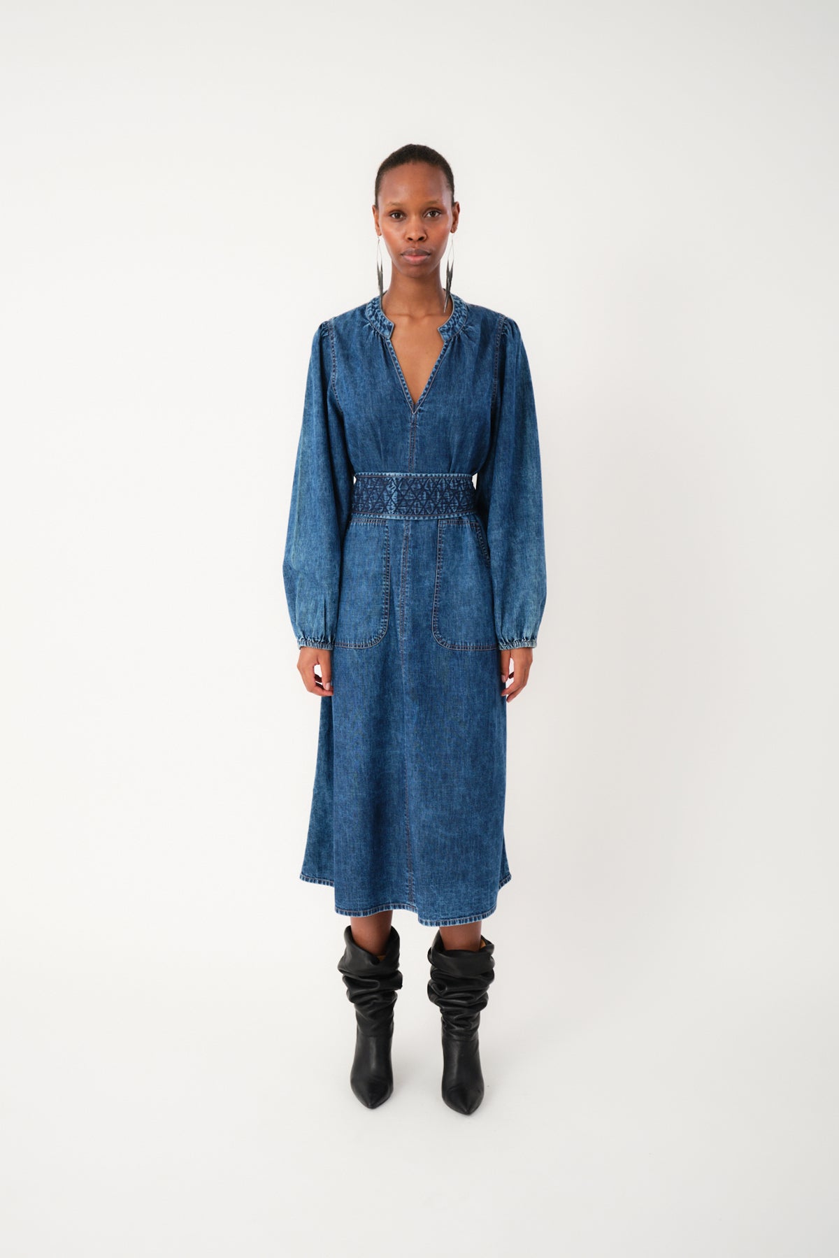 Lolly's Laundry Paris Midi Dress
