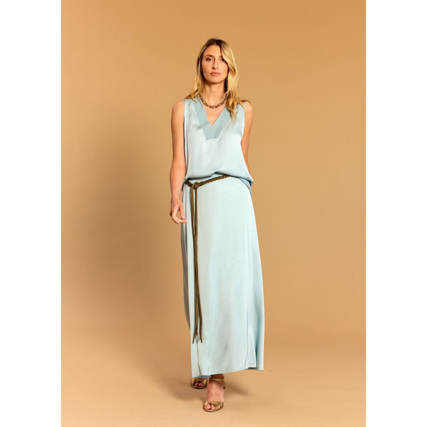 Lauren Vidal Bettina Sky Skirt