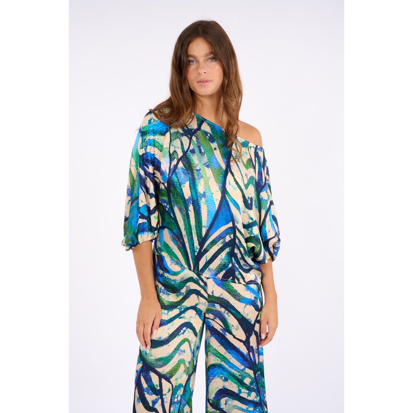 Lauren Vidal Birdy Blue Blouse