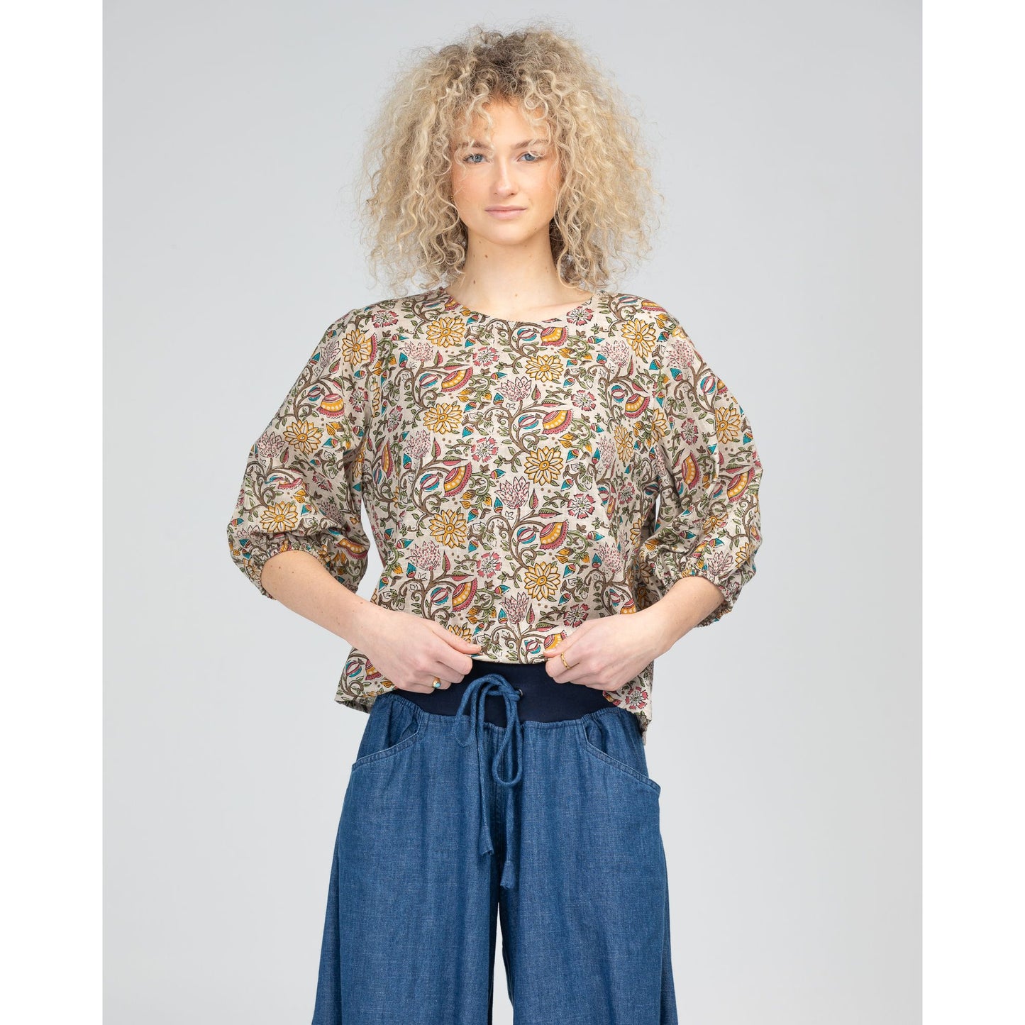 Boom Shankar Mid wash Denim Guru Pant