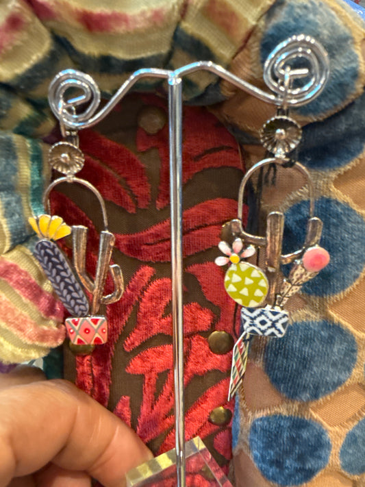 Taratata Cactus Flower Earrings E25-05750-10M