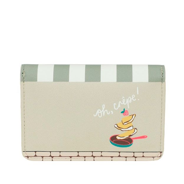 Vendula la petite crêperie accordion card wallet
