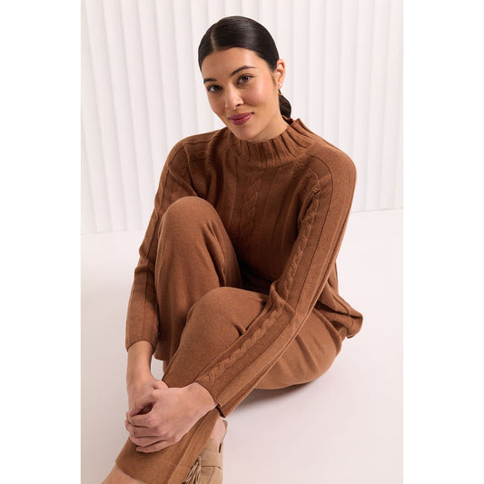 Foil Feeling Connected Sweater (Duck Egg or Caramel)