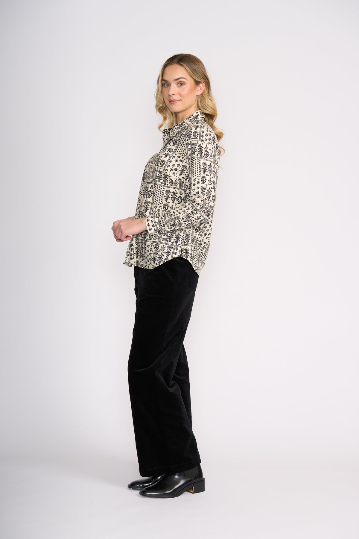 Foil All Class Shirt/Woodblock
