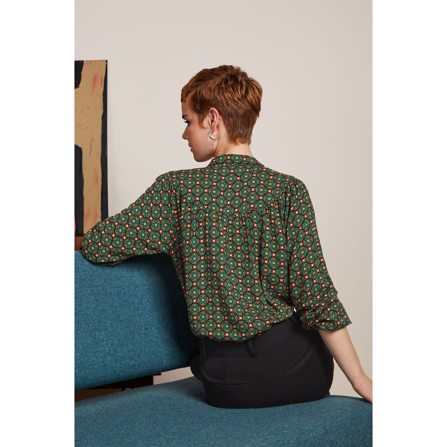 King Louie Edith Blouse valley