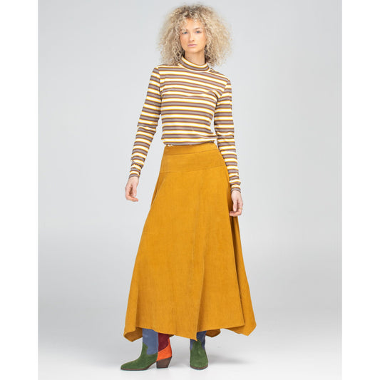 Boom Shankar Adeline skirt Marigold