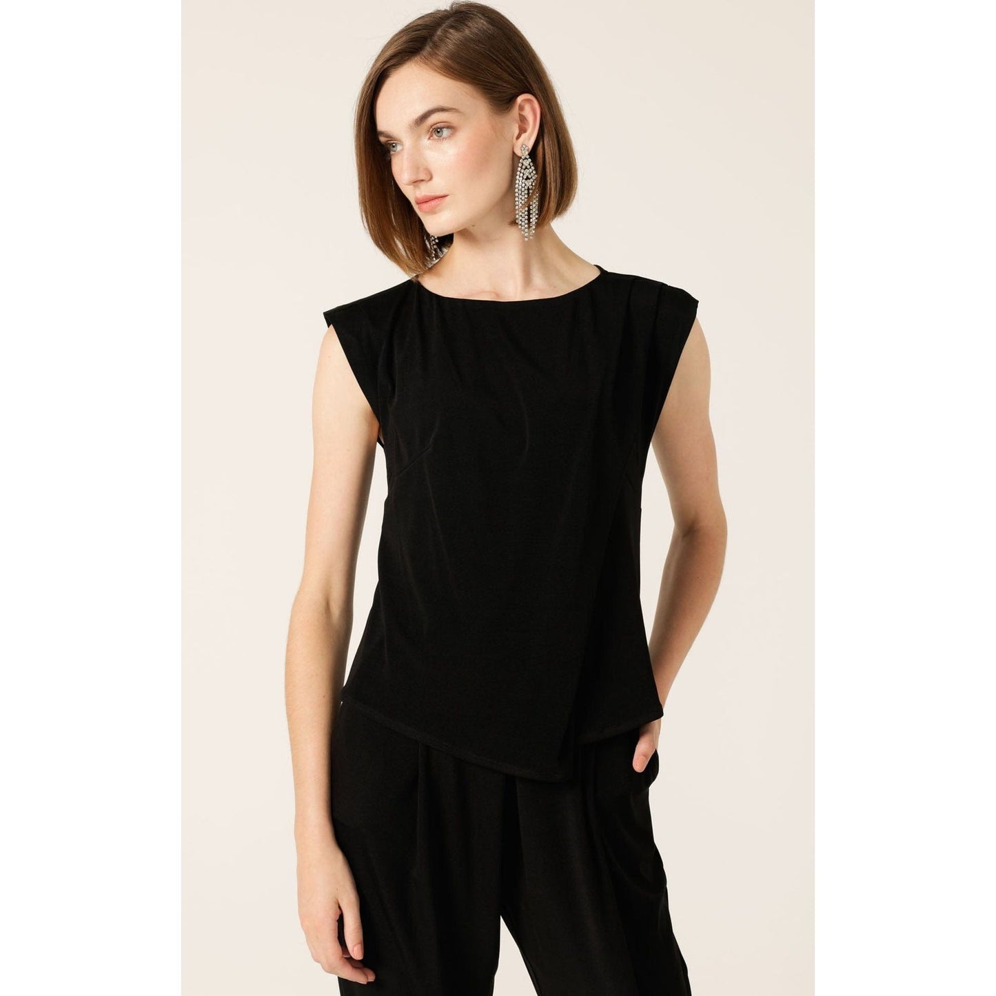 Sacha Drake pleated shell top