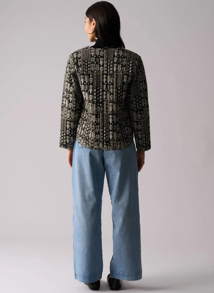 Foil Bows Well Jacket Mono Mix