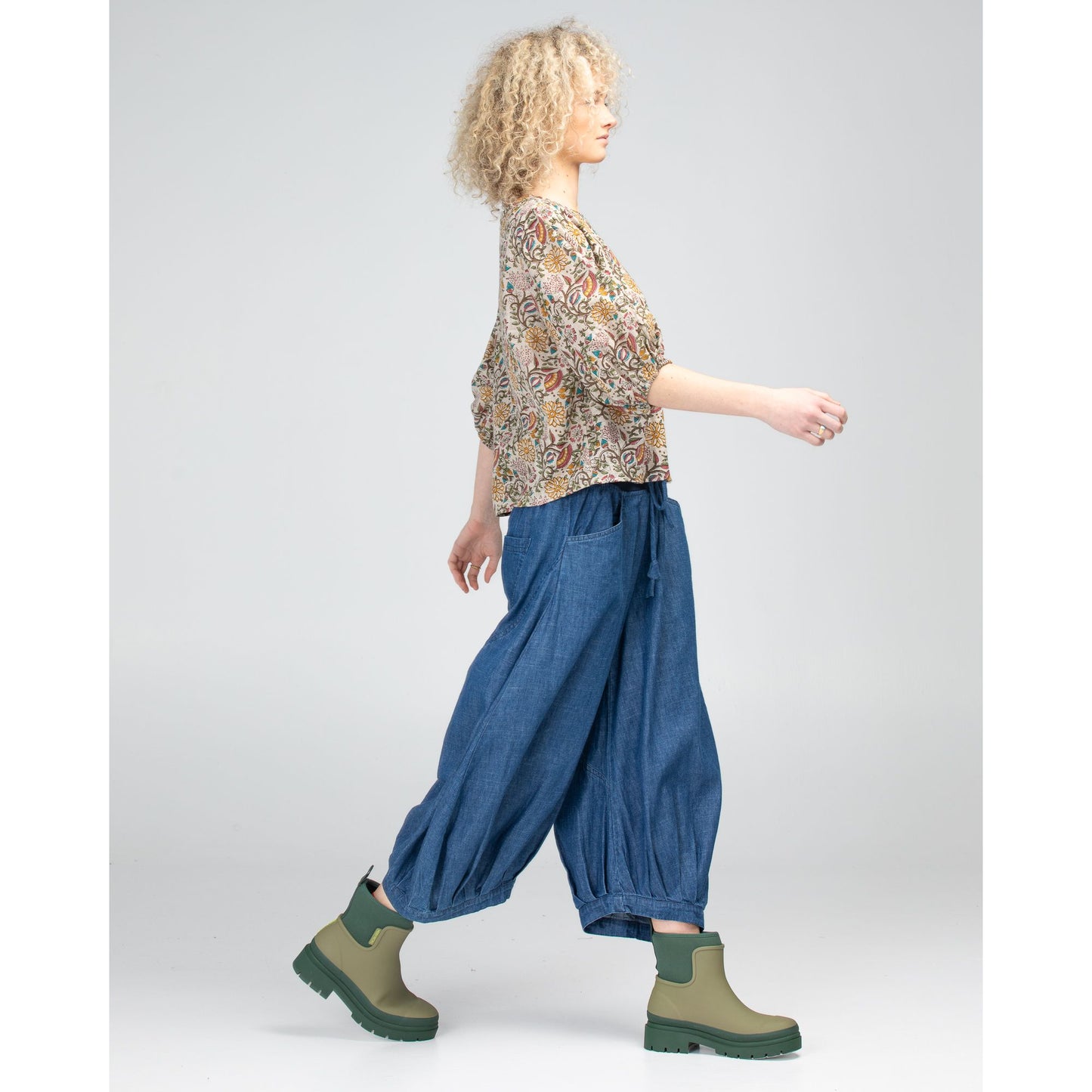 Boom Shankar Mid wash Denim Guru Pant