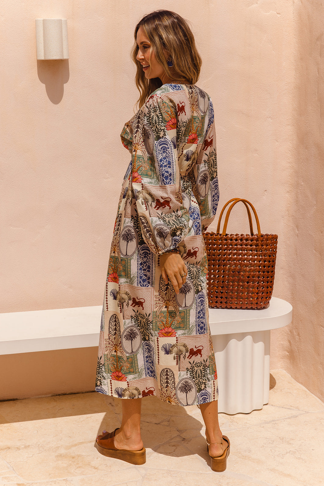 I Am Pylgrym Noosa Dress - Casablanca Print
