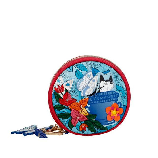 Vendula Gardens of the world Greece round coin purse