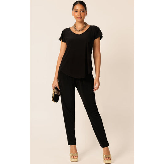 Sacha Drake jersey drape pant