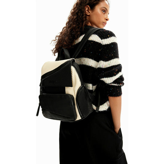 Desigual Black Backpack 23WAKP20