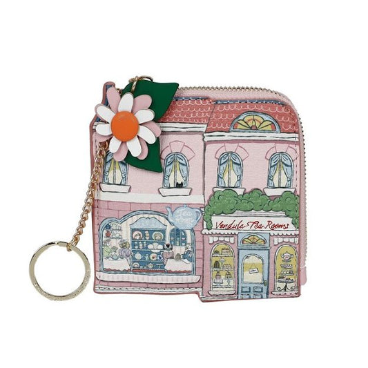 Vendula Heritage Victorian tea rooms Shaped Coin Purse
