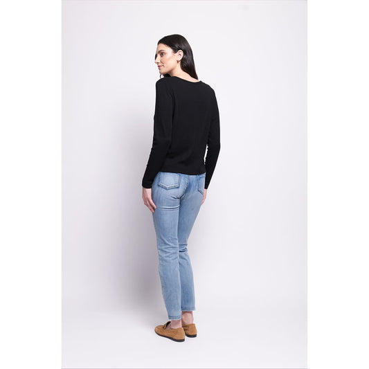 Foil Time Wool Tell Cardigan (Navy, Moss, Black or Still water)