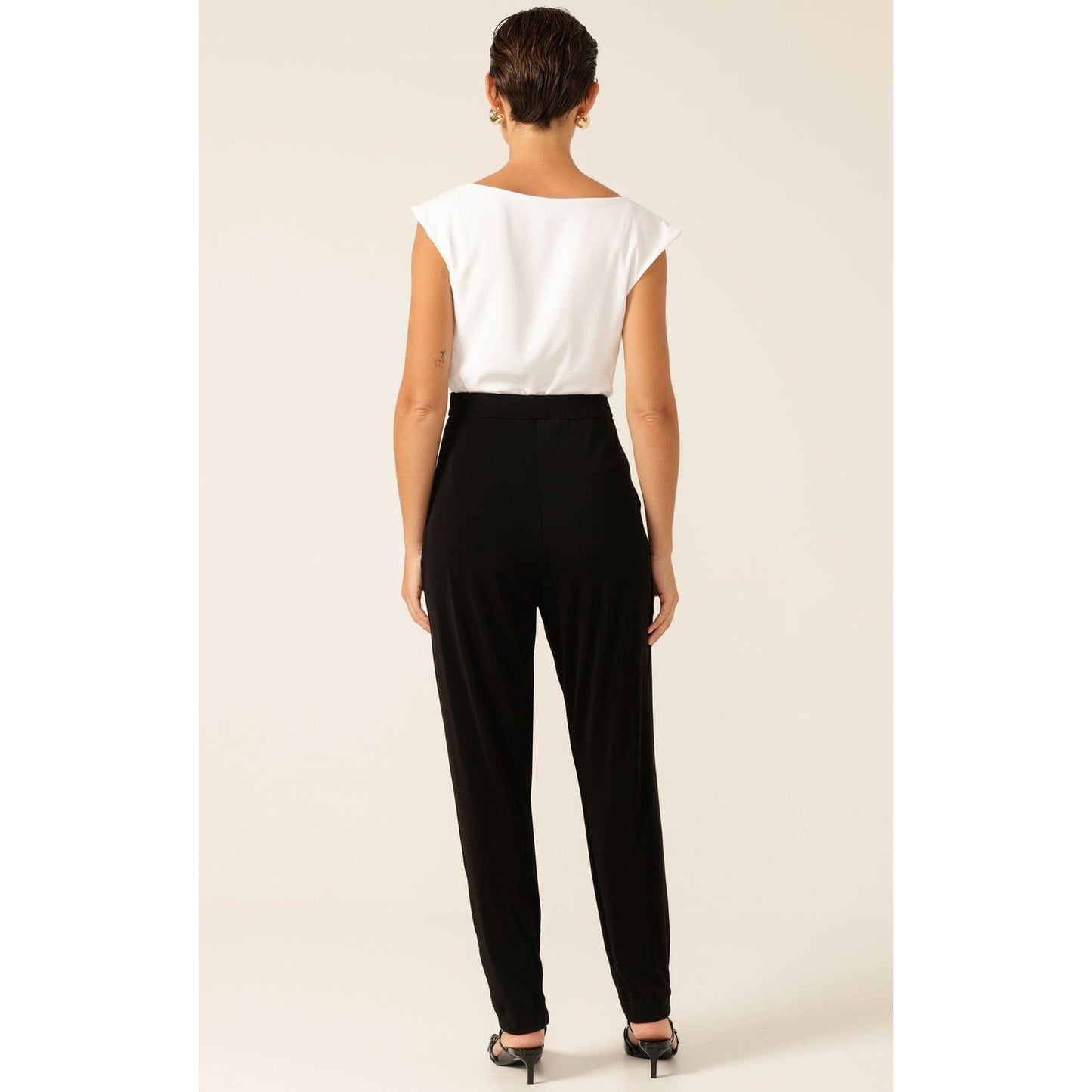 Sacha Drake jersey drape pant
