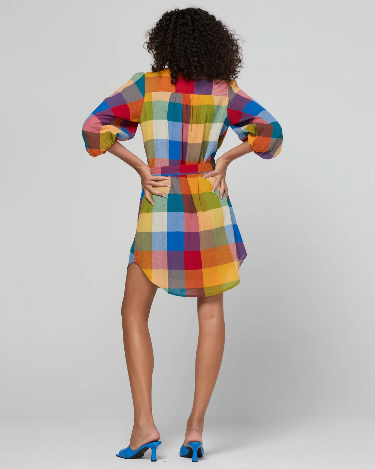 Boom Shankar Pari Shirt Dress Kingston Check
