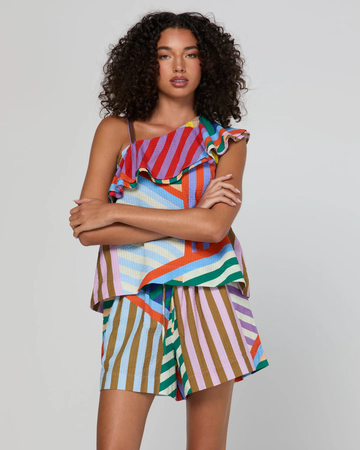 Boom Shankar Colada Short Liquorice Stripe