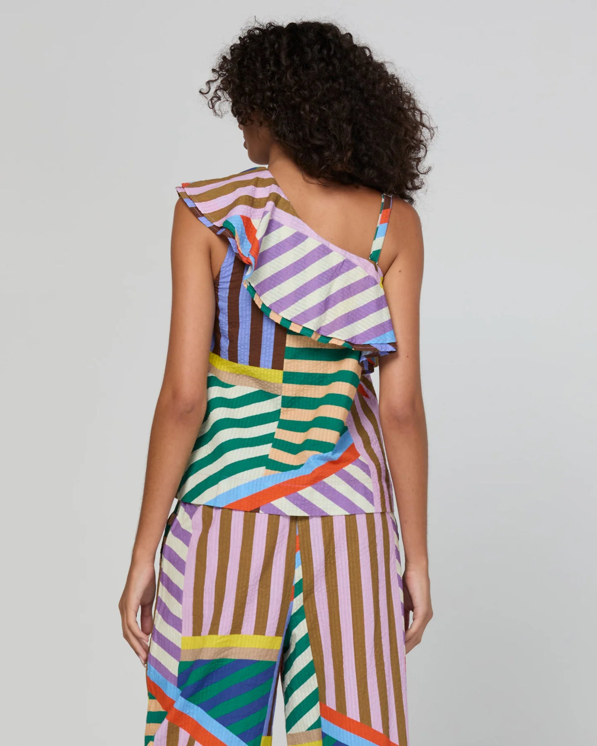 Boom Shankar Harper Pant Liquorice Stripe