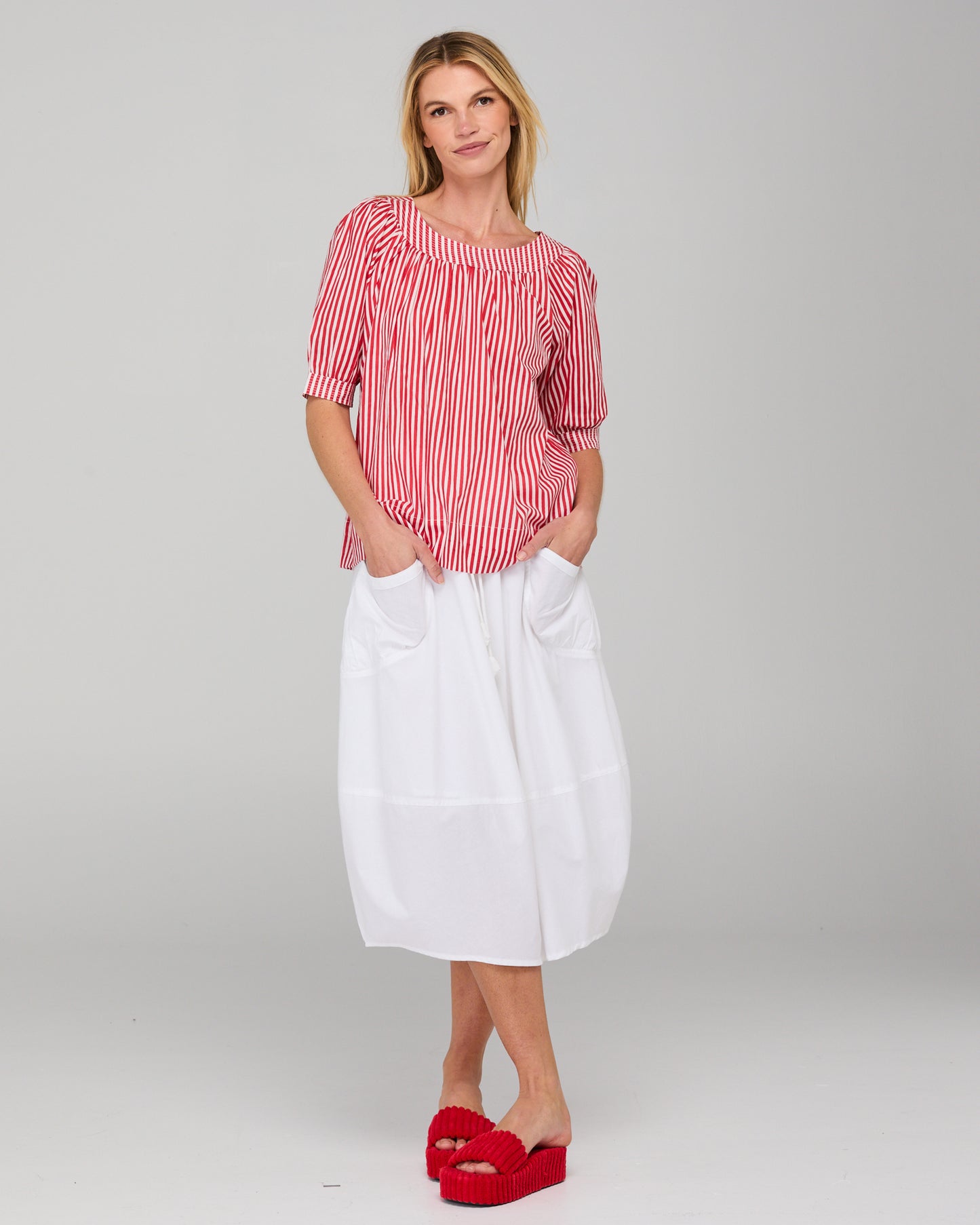 Boom Shankar Bliss Top Emilia Stripe