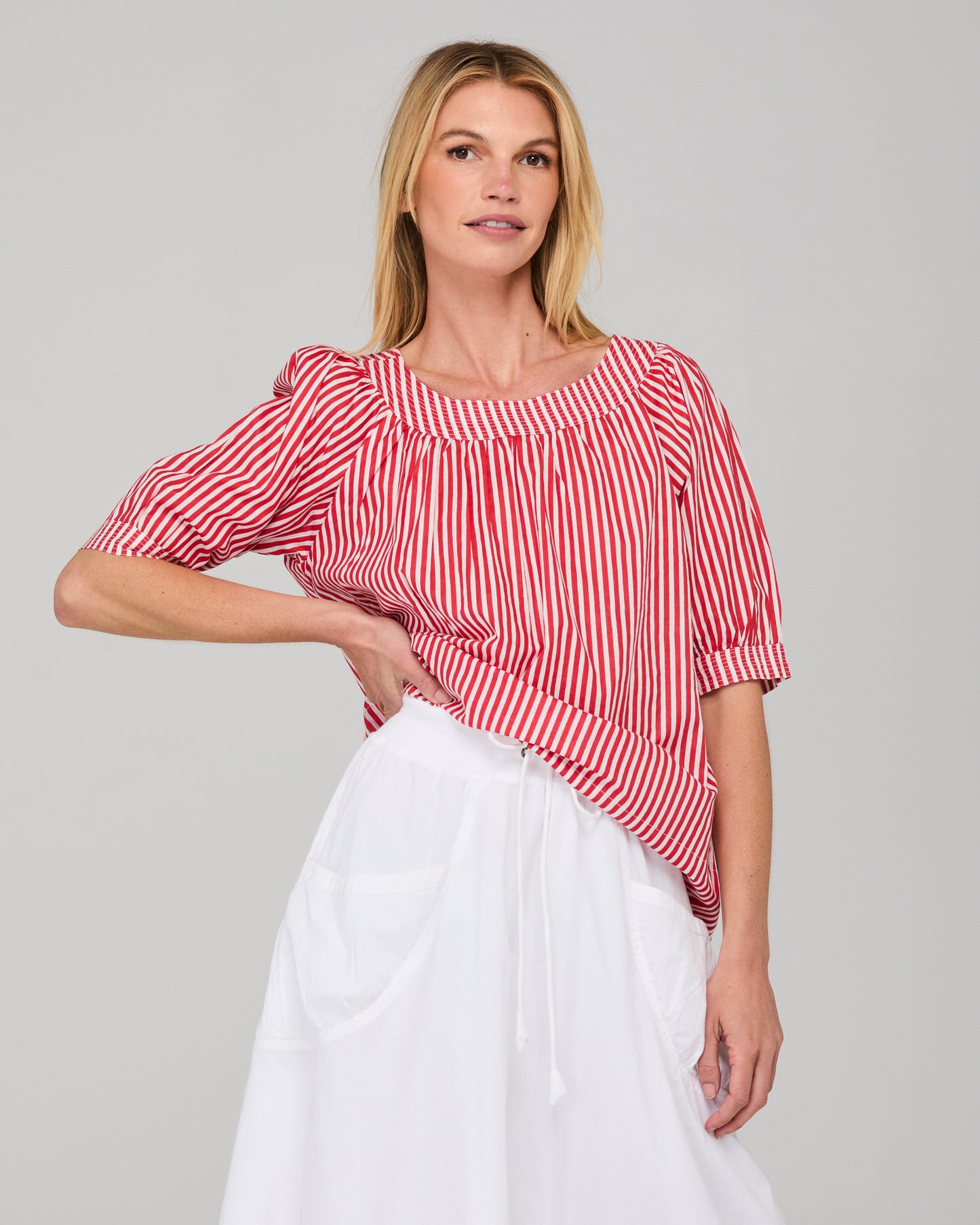 Boom Shankar Bliss Top Emilia Stripe
