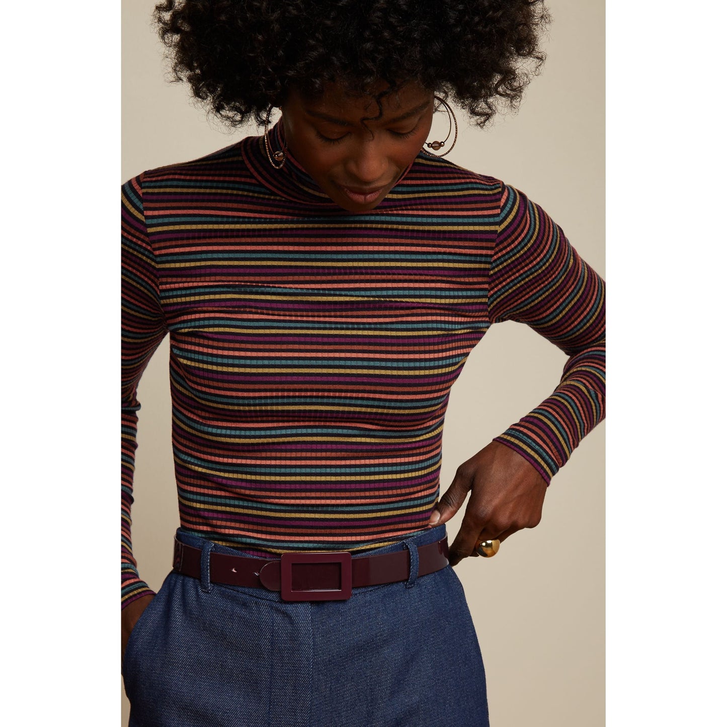 King Louie Patent Belt (Green)