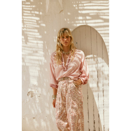 Maison Hotel Elvis Paisley Pant