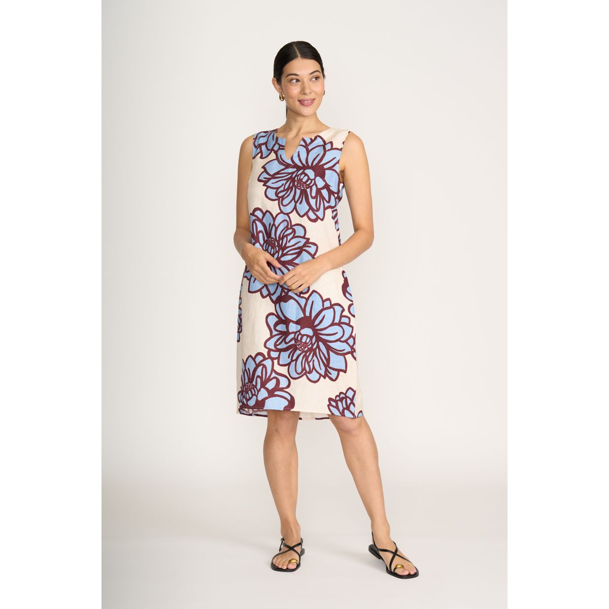 Foil Bloom Sun-Sational Dress