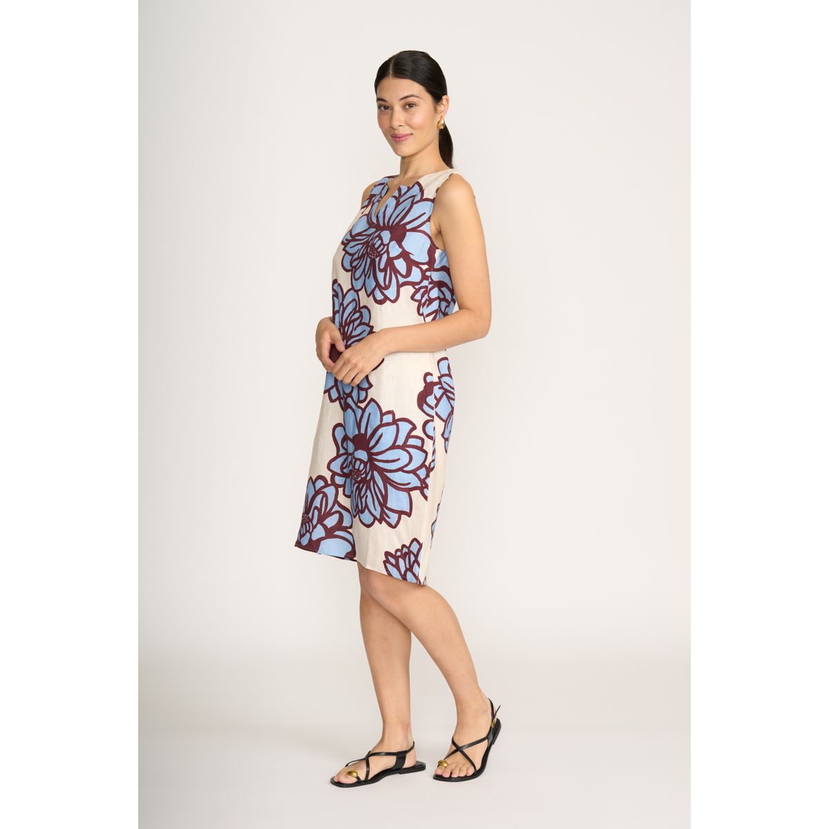 Foil Bloom Sun-Sational Dress