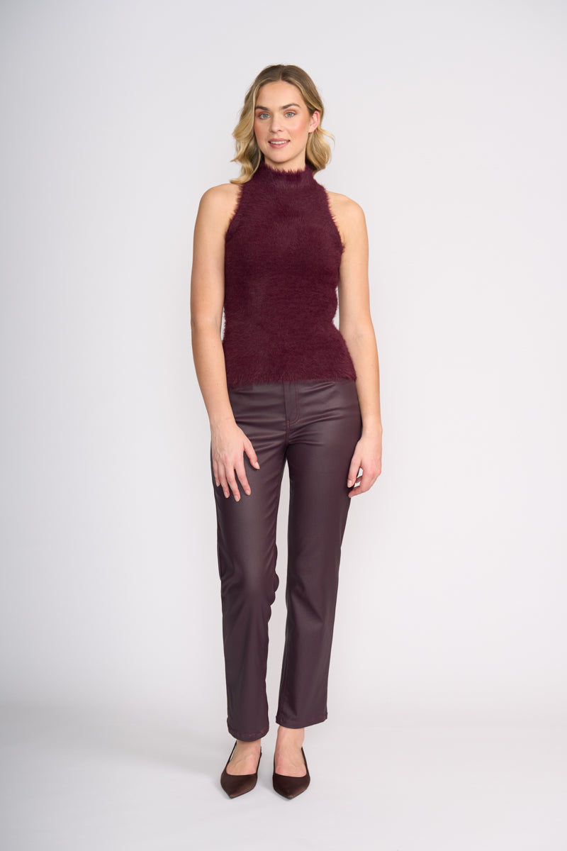 Foil Fluffin' Cute Halter Cherry Lacquer